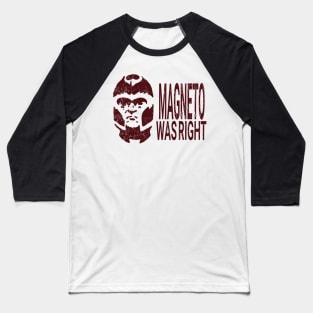 Magneto was right - vintage 80s Baseball T-Shirt